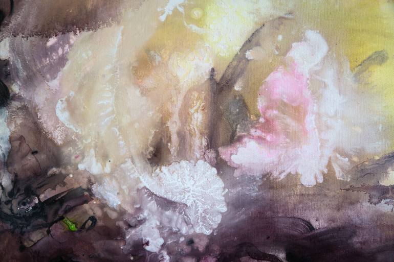 Original Abstract Expressionism Abstract Painting by Rani B Knobel