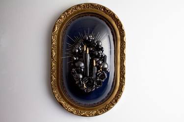 Original Fine Art Mortality Sculpture by Lana Filippone
