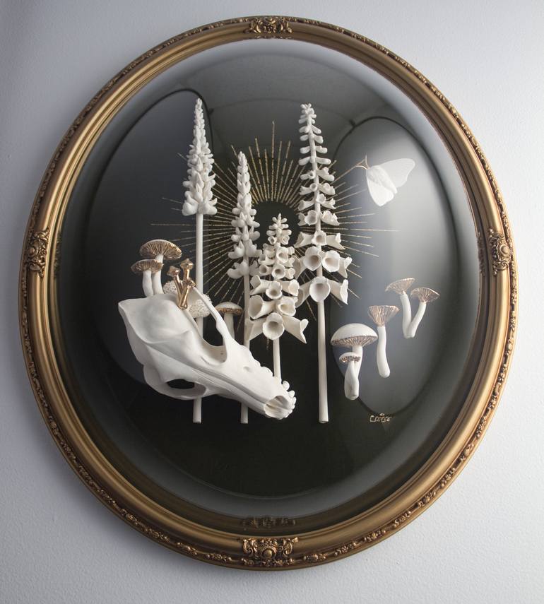 Original Surrealism Nature Sculpture by Lana Filippone