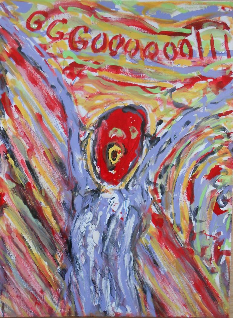 Original Expressionism Sport Painting by Zeljko Lah