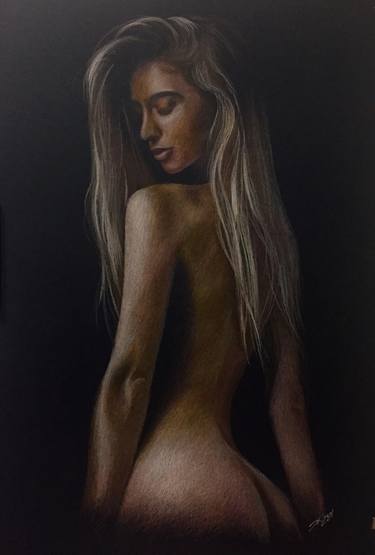 Print of Fine Art Erotic Drawings by Evgen Karpenko