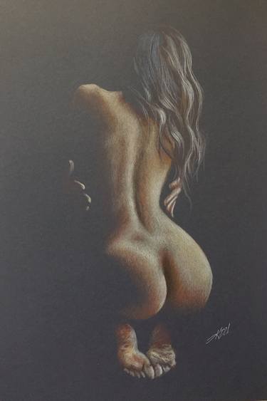 Print of Fine Art Body Drawings by Evgen Karpenko