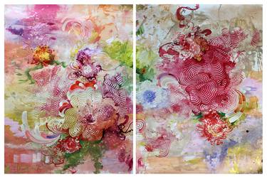 Print of Abstract Floral Paintings by Laura Junge