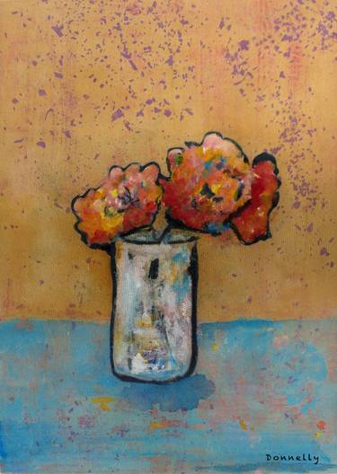 Still Life in Blue - Monotype Sold thumb