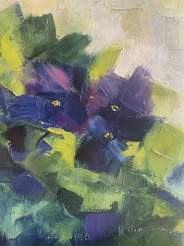 Flowers, violets, purple, abstraction thumb