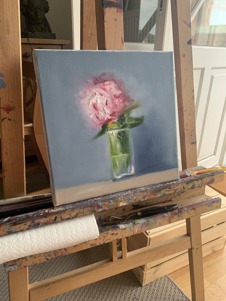 Original Contemporary Botanic Painting by Veronika Vorontsova