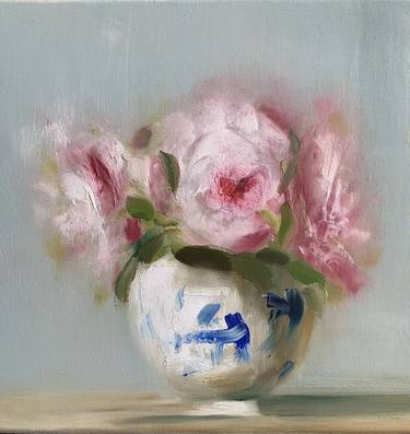 Original Impressionism Floral Paintings by Veronika Vorontsova