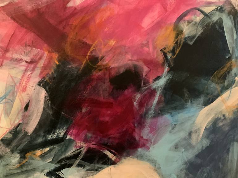 Original Abstract Painting by Susanne Wallow
