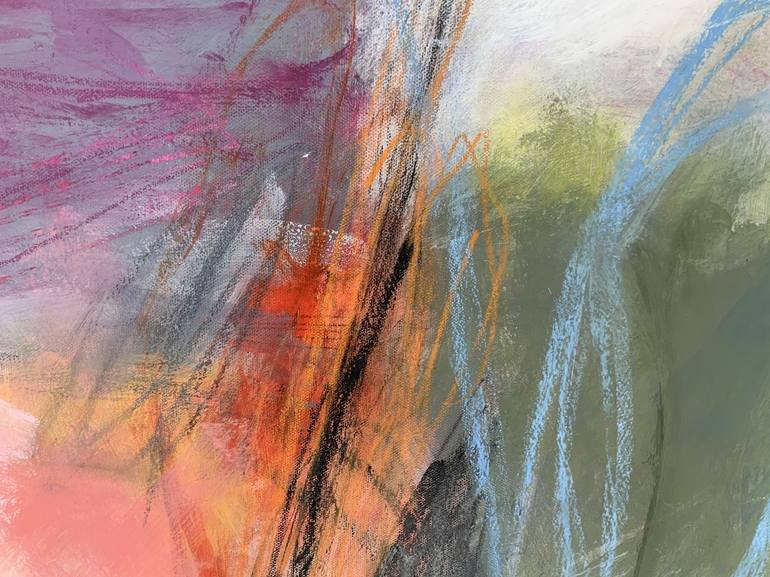 Original Abstract Painting by Susanne Wallow