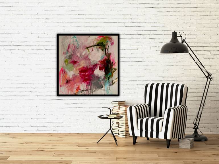 Original Abstract Painting by Susanne Wallow