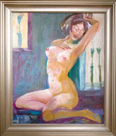 Original Expressionism Erotic Paintings by Aldona Zając