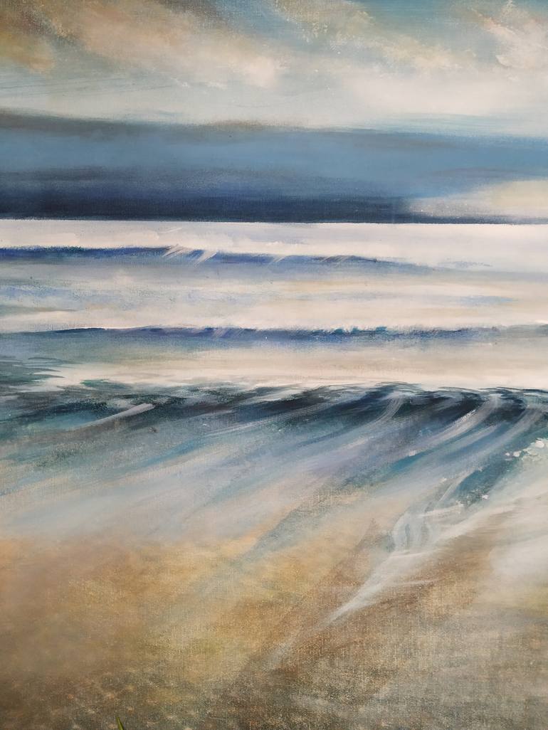 Original Seascape Painting by Aldona Zając