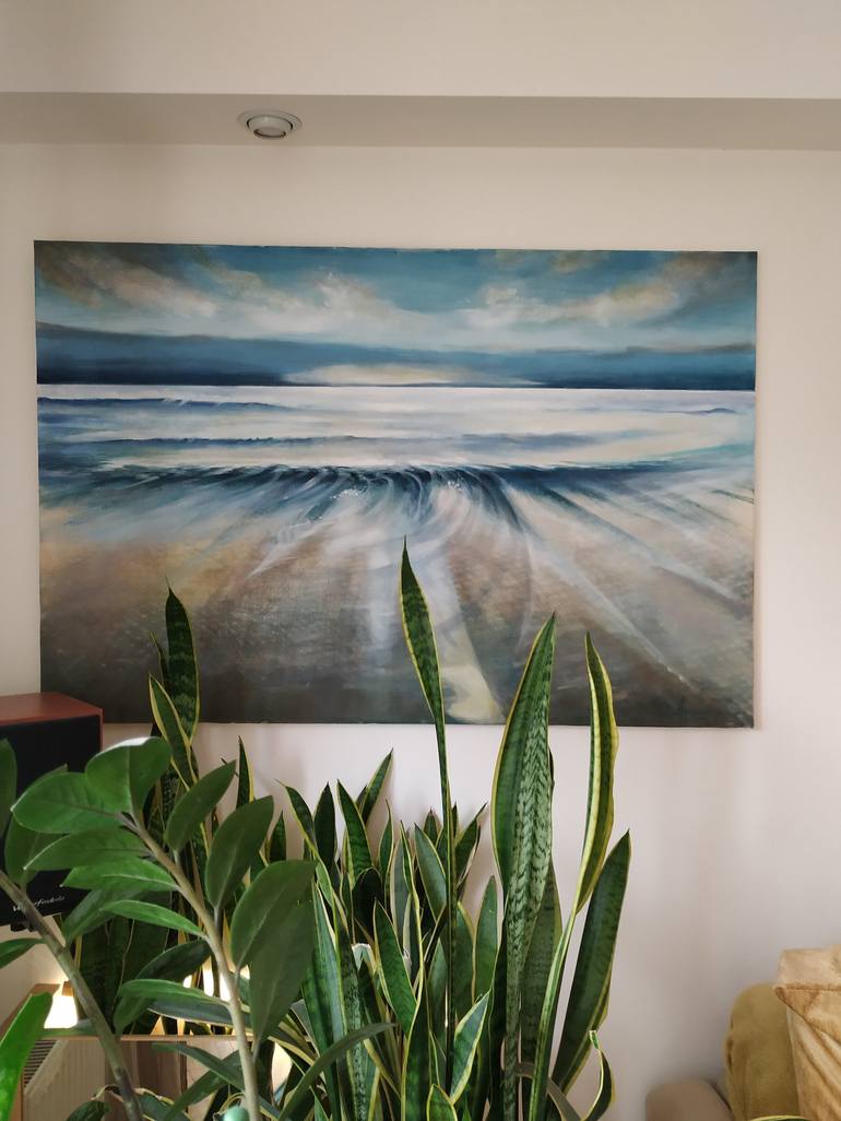 Original Seascape Painting by Aldona Zając