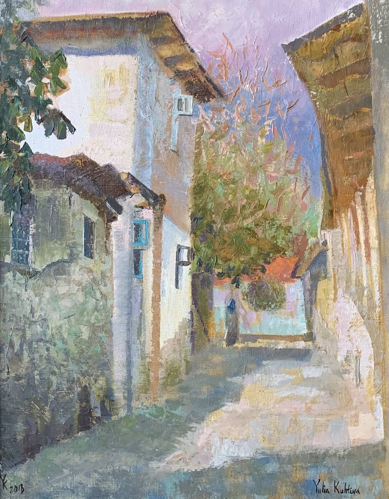 Print of Impressionism Landscape Painting by Yuliya Bondar-Kuhtina