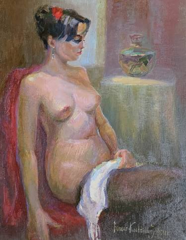 Print of Fine Art Nude Paintings by Yuliya Bondar-Kuhtina