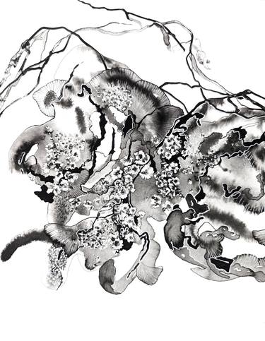 Original Abstract Drawings by Vera Saiko