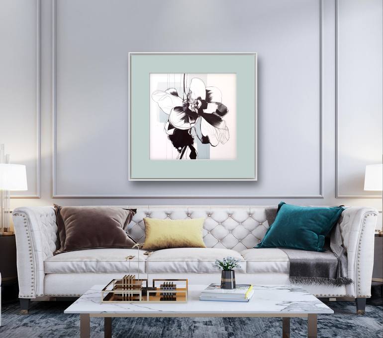 Original Abstract Expressionism Abstract Digital by Vera Saiko