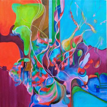 Original Abstract Paintings by Vera Saiko