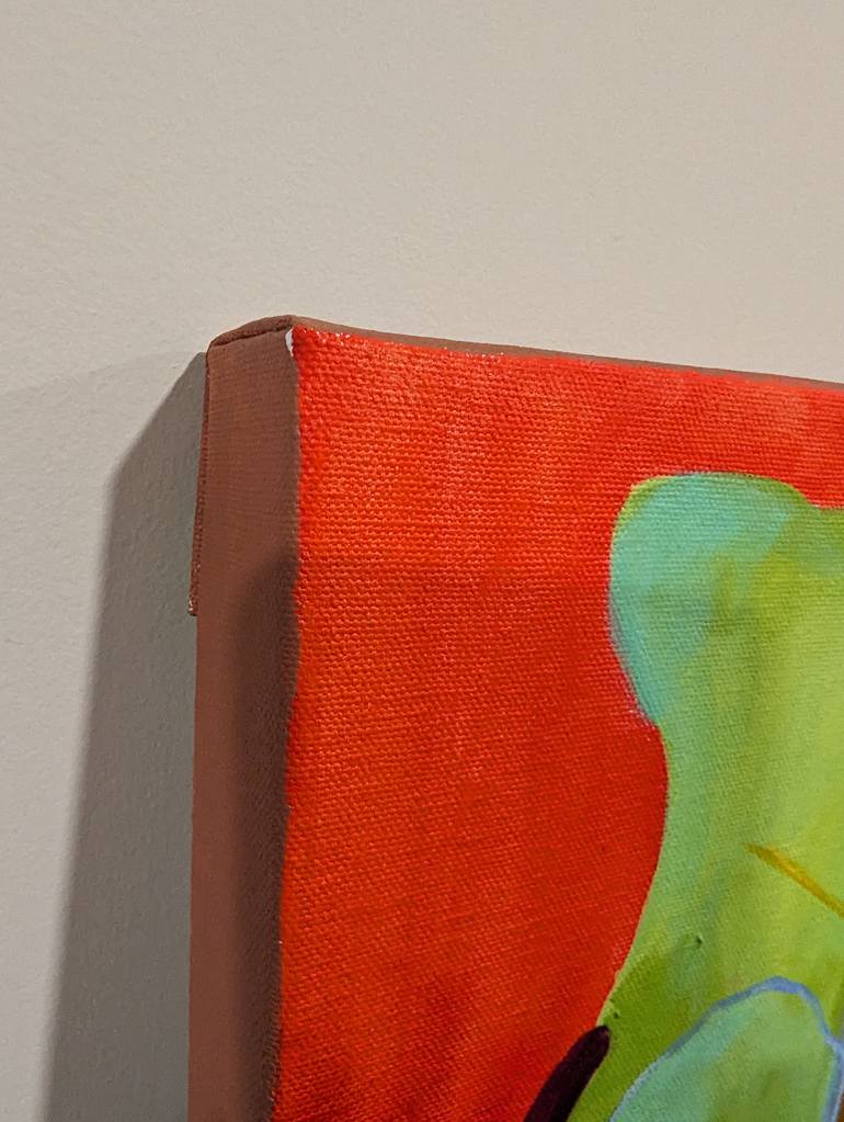 Original Abstract Expressionism Abstract Painting by Vera Saiko