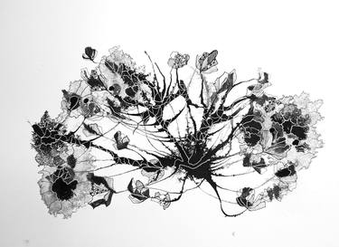 Original Abstract Drawings by Vera Saiko