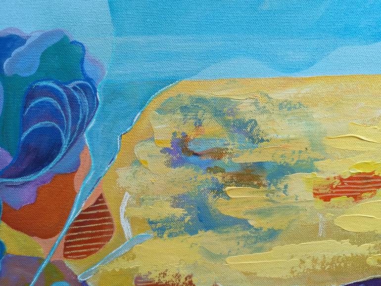 Original Conceptual Abstract Painting by Vera Saiko