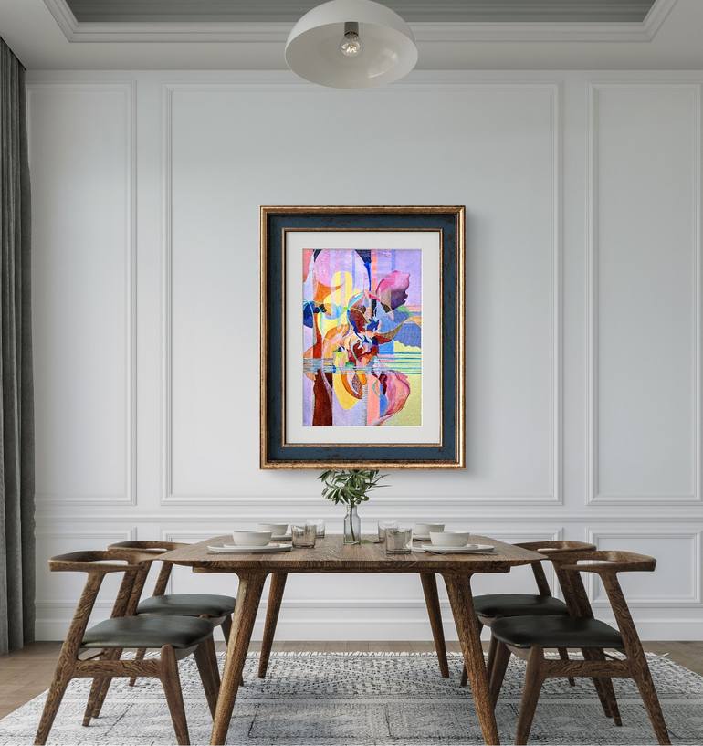 Original Contemporary Abstract Painting by Vera Saiko