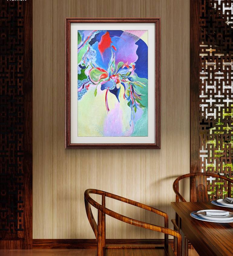 Original Contemporary Abstract Painting by Vera Saiko