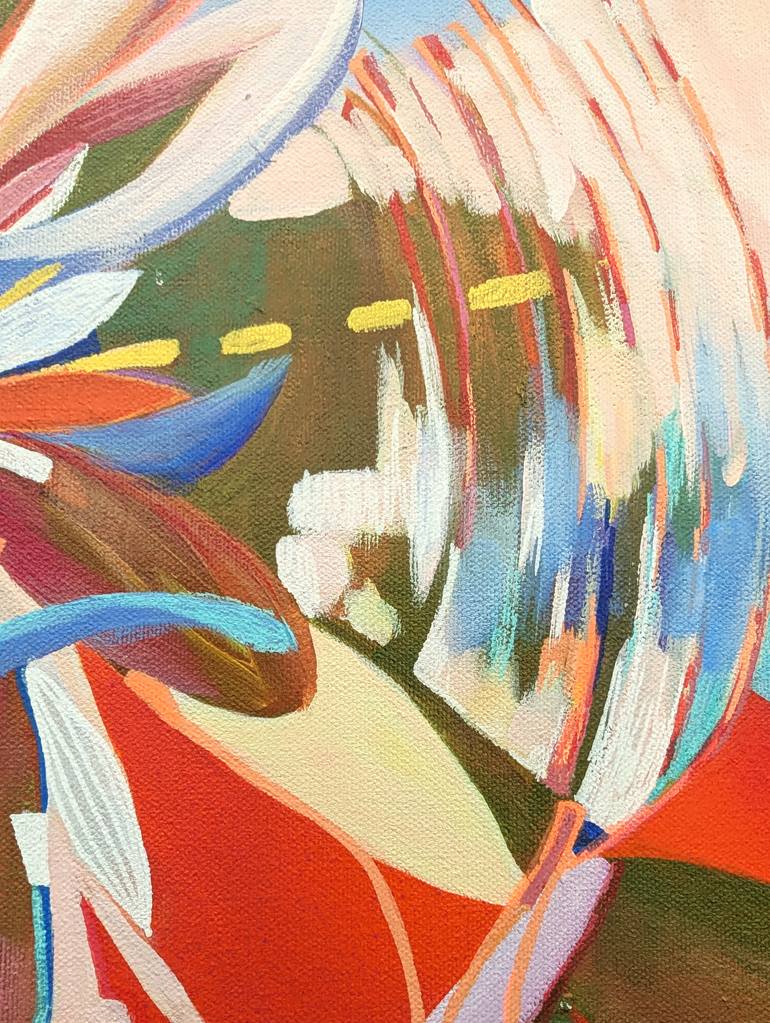 Original Conceptual Abstract Painting by Vera Saiko