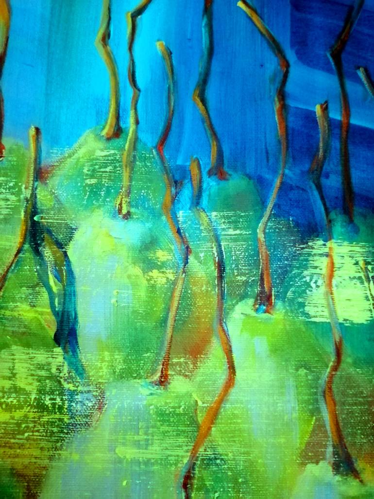 Original Impressionism Other Painting by Vera Saiko