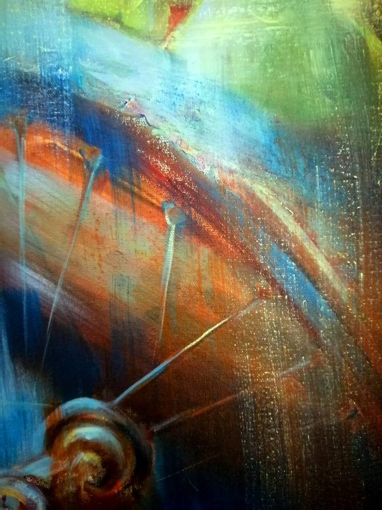 Original Impressionism Other Painting by Vera Saiko