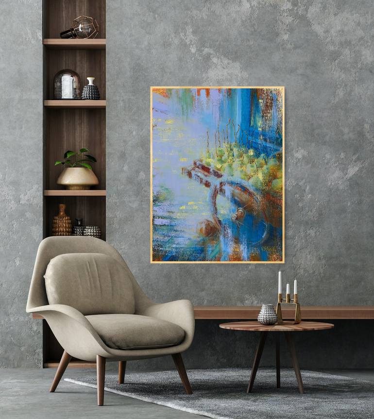 Original Impressionism Other Painting by Vera Saiko