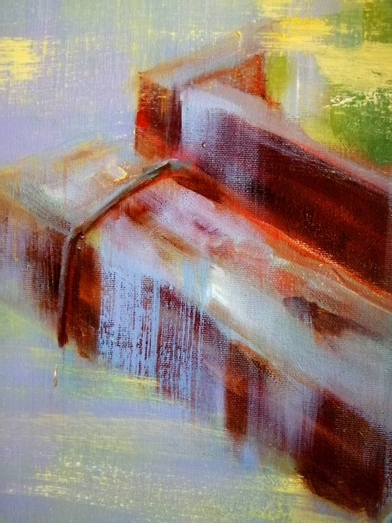 Original Impressionism Other Painting by Vera Saiko
