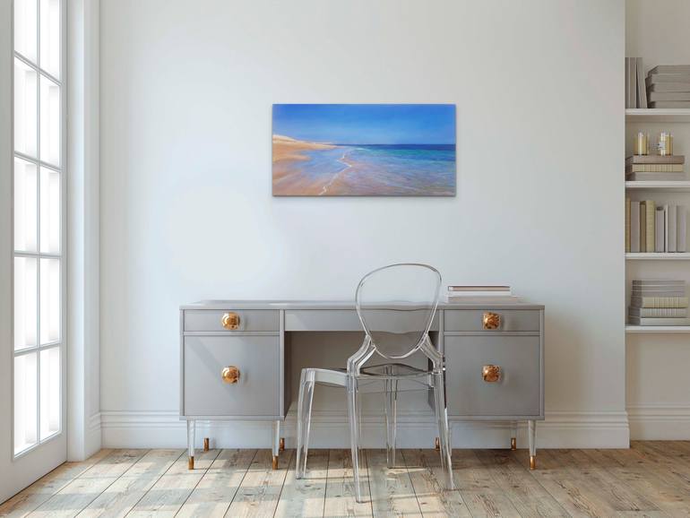 Original Contemporary Beach Painting by Christine Davis