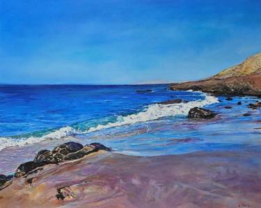 Original Fine Art Beach Paintings by Christine Davis
