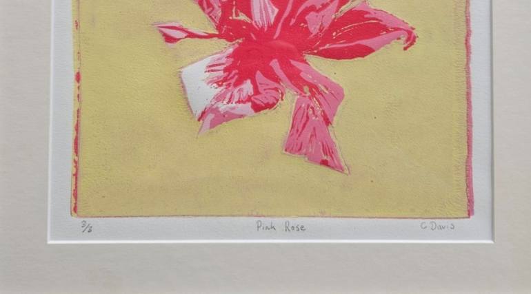 Original Floral Printmaking by Christine Davis
