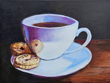 Original Fine Art Food & Drink Paintings by Christine Davis