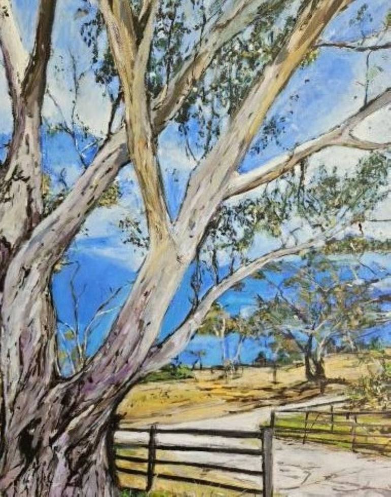 Original Fine Art Landscape Painting by Christine Davis