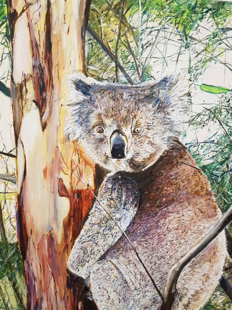 Original Fine Art Animal Painting by Christine Davis