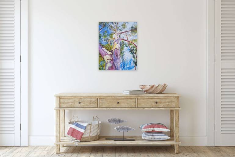 Original Figurative Tree Painting by Christine Davis