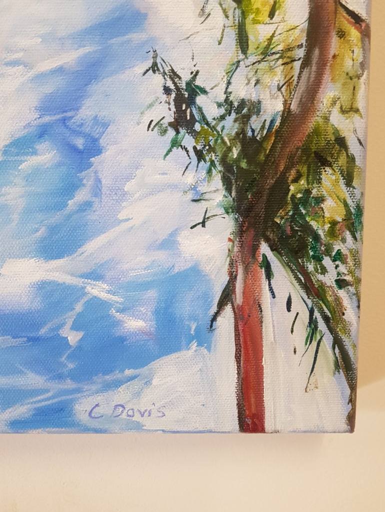 Original Figurative Tree Painting by Christine Davis