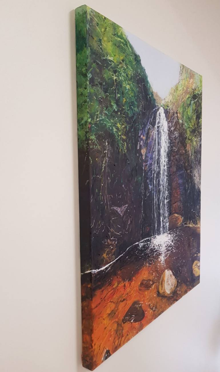 Original Contemporary Water Painting by Christine Davis