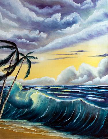 Original Seascape Painting by Martina Dimitrova