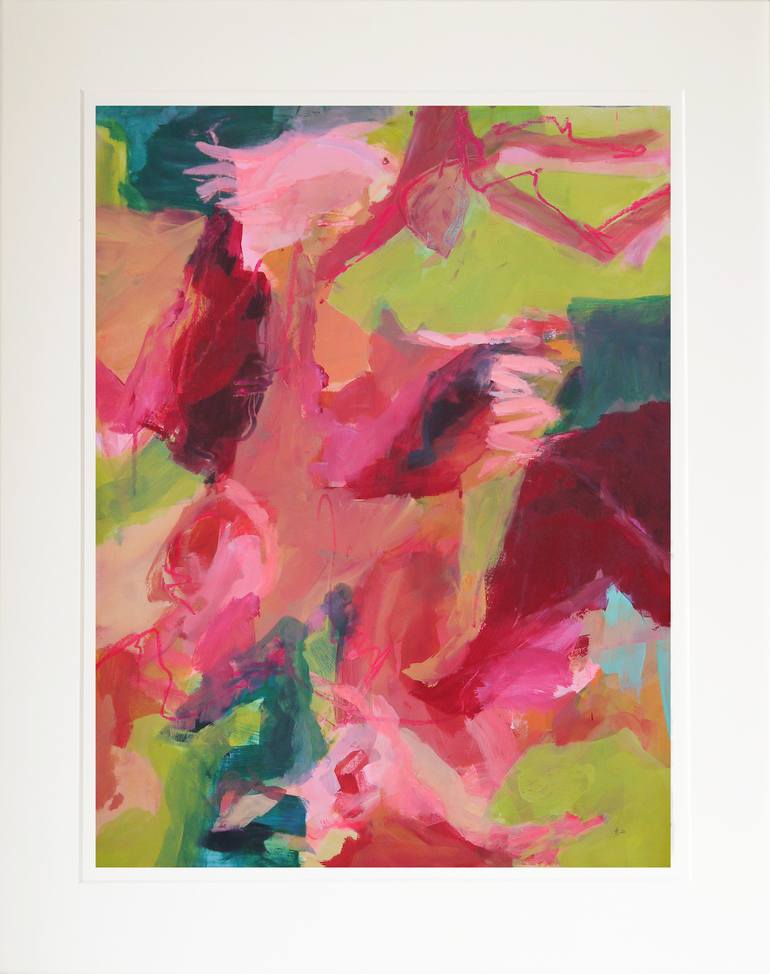 Original Abstract Painting by Annette Jellinghaus