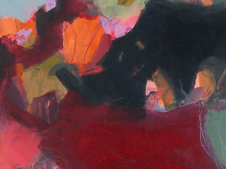 Original Abstract Expressionism Abstract Painting by Annette Jellinghaus