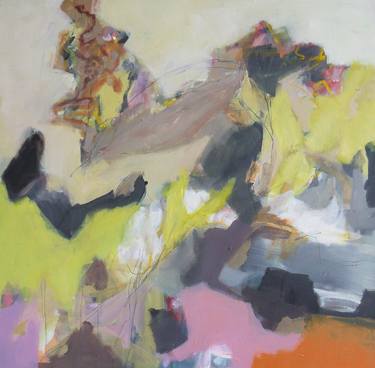 Original Abstract Expressionism Abstract Paintings by Annette Jellinghaus