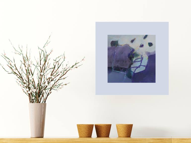 Original Abstract Expressionism Abstract Painting by Annette Jellinghaus