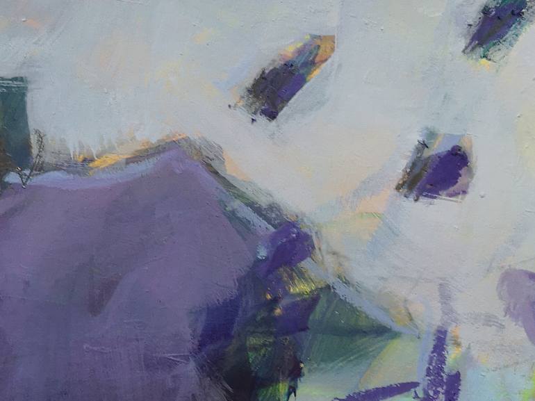 Original Abstract Expressionism Abstract Painting by Annette Jellinghaus