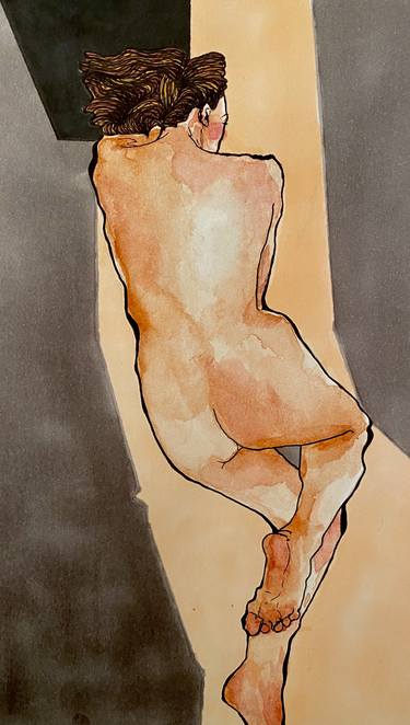 Print of Figurative Nude Paintings by Naara Rodríguez