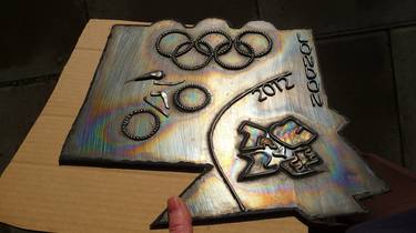 recycle for gold olympic 2012 art thumb