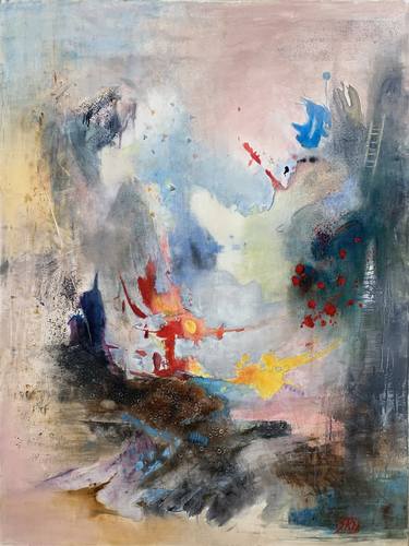 Original Abstract Paintings by Sue Daniel